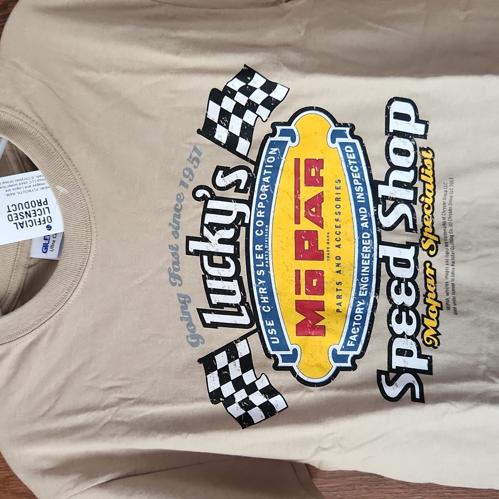 New Lucky's Mopar Speedshop Tshirt